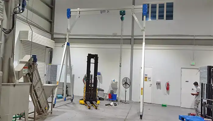 2 Ton Gantry Cranes:  Buyer’s Guide for Workshops & Factories