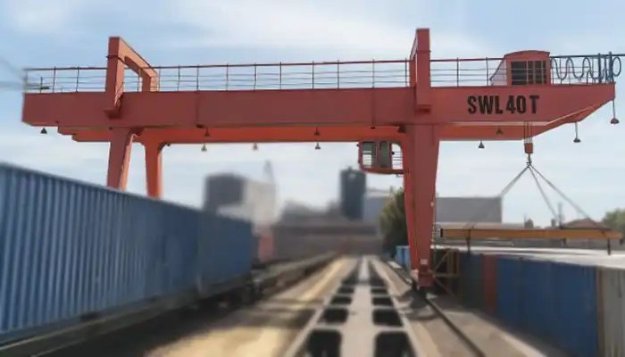 40 ton gantry crane for sale, cusotmized container gantry crane 