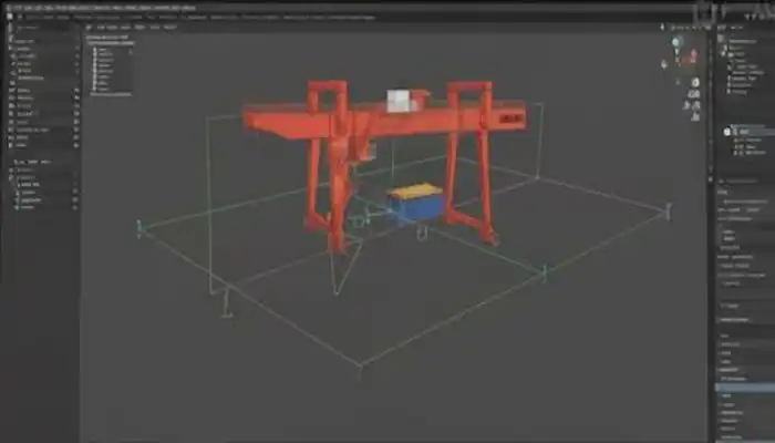 40 ton box girder gantry crane 