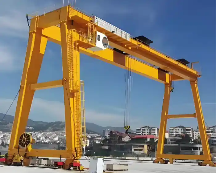 double hoist  gantry crane for long loads handling 
