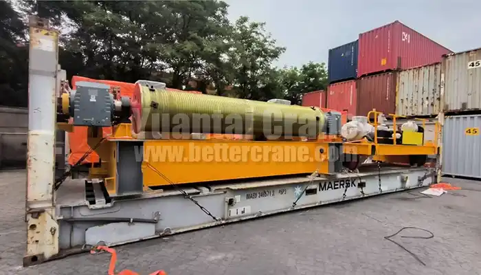 60 ton overhead crane open winch trolley - crane main parts and components 