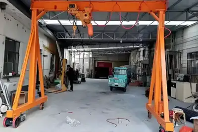 3 Ton Gantry Crane for Sale – Compact & Customizable