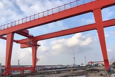 32Ton Gantry Crane for Container Handling in Kazakhstan
