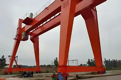 32 Ton Gantry Crane – Smooth VFD Control for Uzbekistan