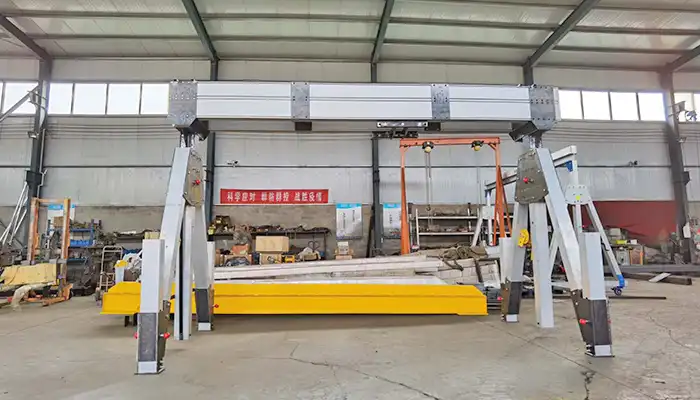 lightweight aluminum gantry cranes