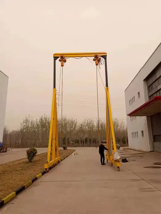 2 ton portable gantry crane for sale