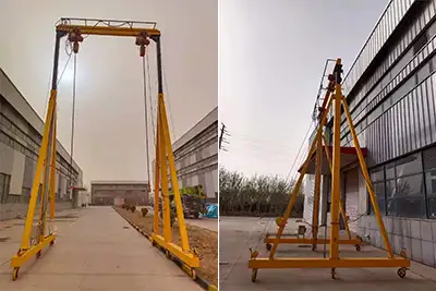 Choosing the Right Adjustable Height for Gantry Cranes