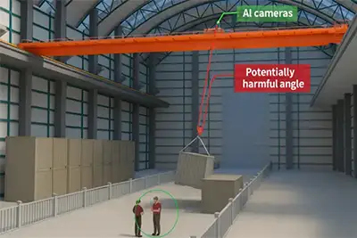  AI Anti-Sway & Hook Centering for Safer Crane Operations