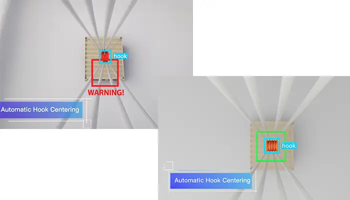 automatic hook centering system to ensure your overhead crane safety 