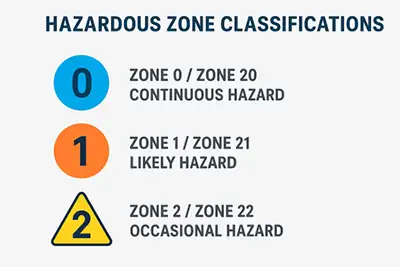 Hazardous Zone Classifications for Explosion-Proof Cranes
