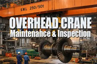 Maintenance & Inspection of 20–200 Ton Power Plant Cranes in Uzbekistan