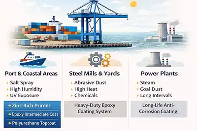 Outdoor Gantry Cranes: Buyer’s Guide to Anti-Corrosion Paint