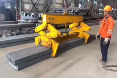 Typical Billet Sizes & Weights for Clamp Crane Design Guide