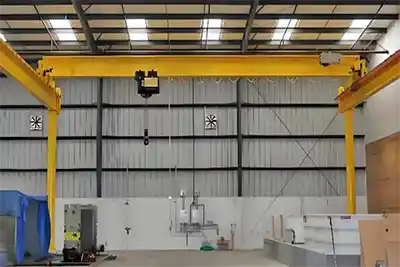 How to Install an Overhead Crane Without Corbels