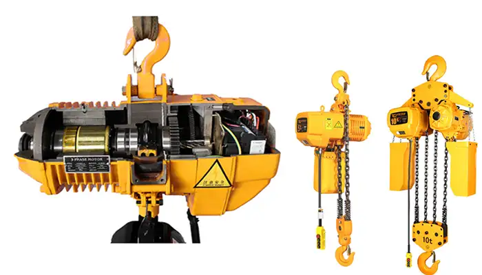 hook mounted electric chain hoist, hot sale 5 ton and 10 ton electric chain hoist 