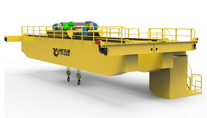 ladle overhead crane 75 ton + capacity for steel mill plant