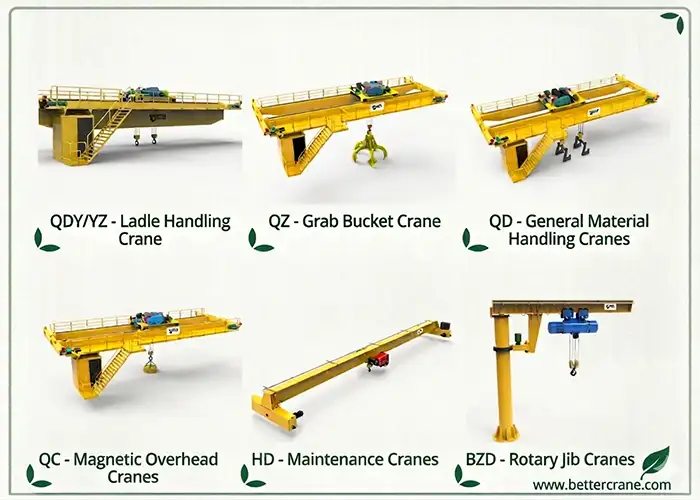 Yuantai steel mill crane tailored for your plant and yards 