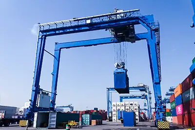 RTG Container Crane System - Double Girder U Frame