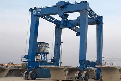  U-Frame RTG Gantry Crane for Industrial Material Handling 