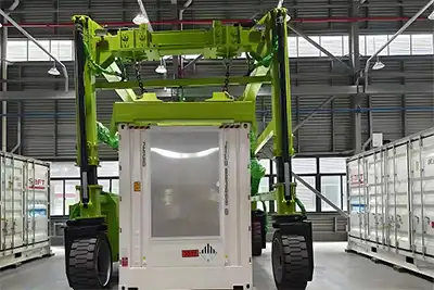 Straddle Carrier for BESS | Safe 30–60T Straddle Carrier ContainerCrane