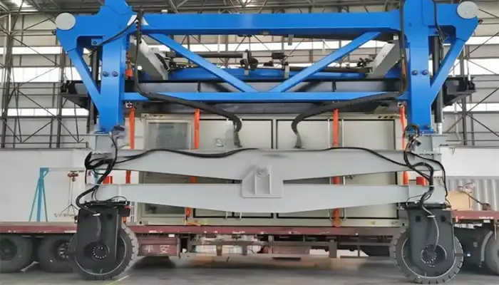 electric straddle carrier 