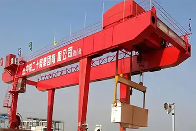 Rail Mounted Gantry Cranes for TBM Muck Removal
