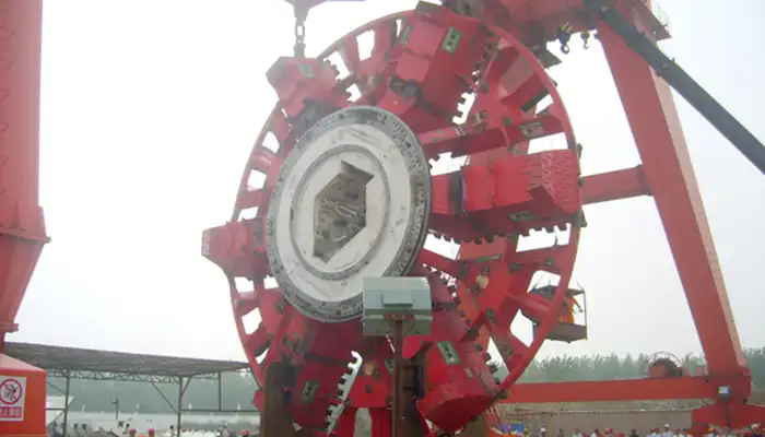 Shield Tunnel Ganry Crane Drawing