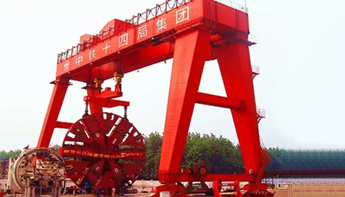 Gantry Crane for TBM & Shield Machines – High-Capacity Tunnel Construction Lifting