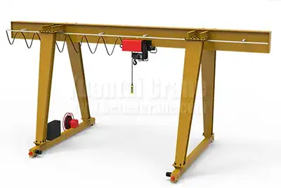 5 Ton Cantilever Gantry Crane for Sale in Poland | European Style