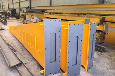 Supporting legs of 5 ton gantry crane with double cantilevers 