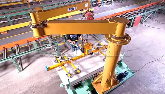 floor mounted articulating jib crane for sale 
