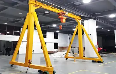 Wireless Remote Control Safety in Gantry Crane Systems