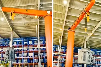 5 Ton Jib Crane for Sale | Box Girder Pillar Jib Crane