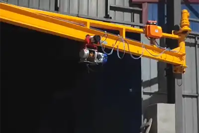 Wall Mounted Jib Crane 500KG | Small Jib Crane | Yuantai Crane