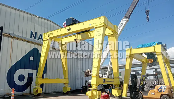 rubber tyred gantry crane 30 ton and 50 ton for sale Mexico