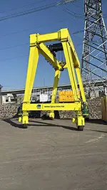 30 ton gantry crane supplied by Yuantai Crane for industrial material handling projects in Mexico, available through www.bettercrane.com