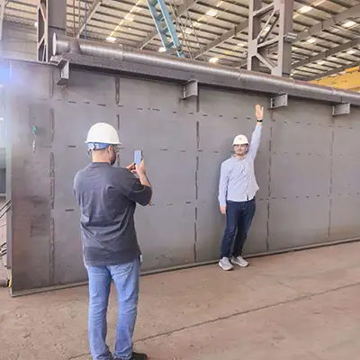Main girder of heavy duty crane 