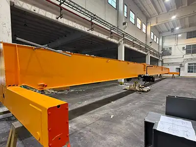 Main girder of the  top running single girder overhead crane for sale Argentina