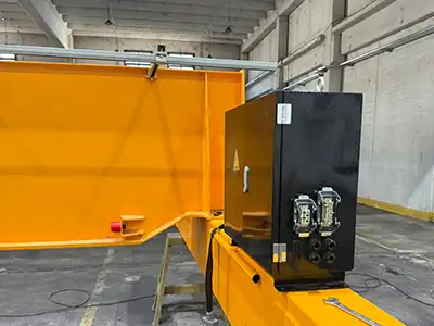 Overhead crane electric control box and electrical system for Argentina factory lifting project