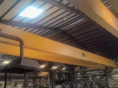 35 Meter Span Overhead Crane Solution for Pakistan Factory Yuantai Cranes provided a 15 ton QDX double girder overhead crane with a 35 m span for a Pakistan customer. The long-span design helps cover a wider working area and improves material handling efficiency.