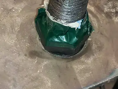 4 ton floor jib crane foundation construction 