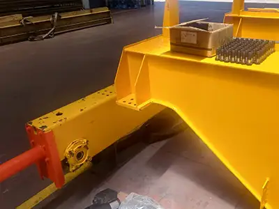 Yuantai Cranes is supplying Argentina with a 20 ton overhead crane plus a matching QDX trolley and spare parts. The crane handles 20 tons (with 3-ton auxiliary hook) across 17.18 meters and 6-meter lift, while the trolley unit covers 20/3 tons at 6-meter span — both running on 380V/50Hz/3P. This 20 ton double hook overhead crane system offers flexible lifting for heavy and light loads in the same bay.