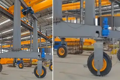 RTG Crane FAT Testing | T Frame Rubber Tyred Gantry Crane