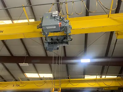 European Electric Wire Rope Hoists 5T & 10T with 10m Lift Height for American Customer