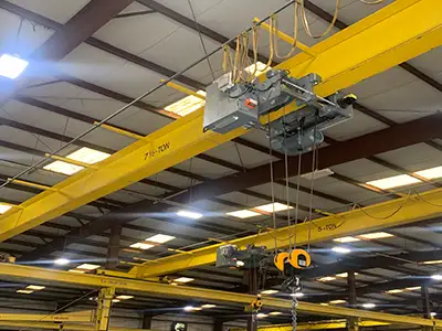 480V 60Hz 3 Phase European Wire Rope Hoists 5 Ton and 10 Ton Ready for Delivery to the USA