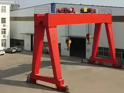 75+75 Ton Gantry Crane for Sale | Double Girder