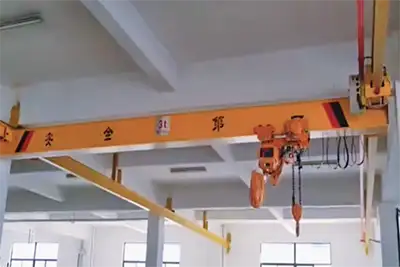 3 Ton Underhung Overhead Crane | Low Ceiling Crane