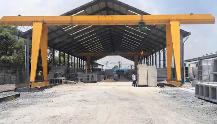 10 ton precasting yard gantry crane for sale Indonesia